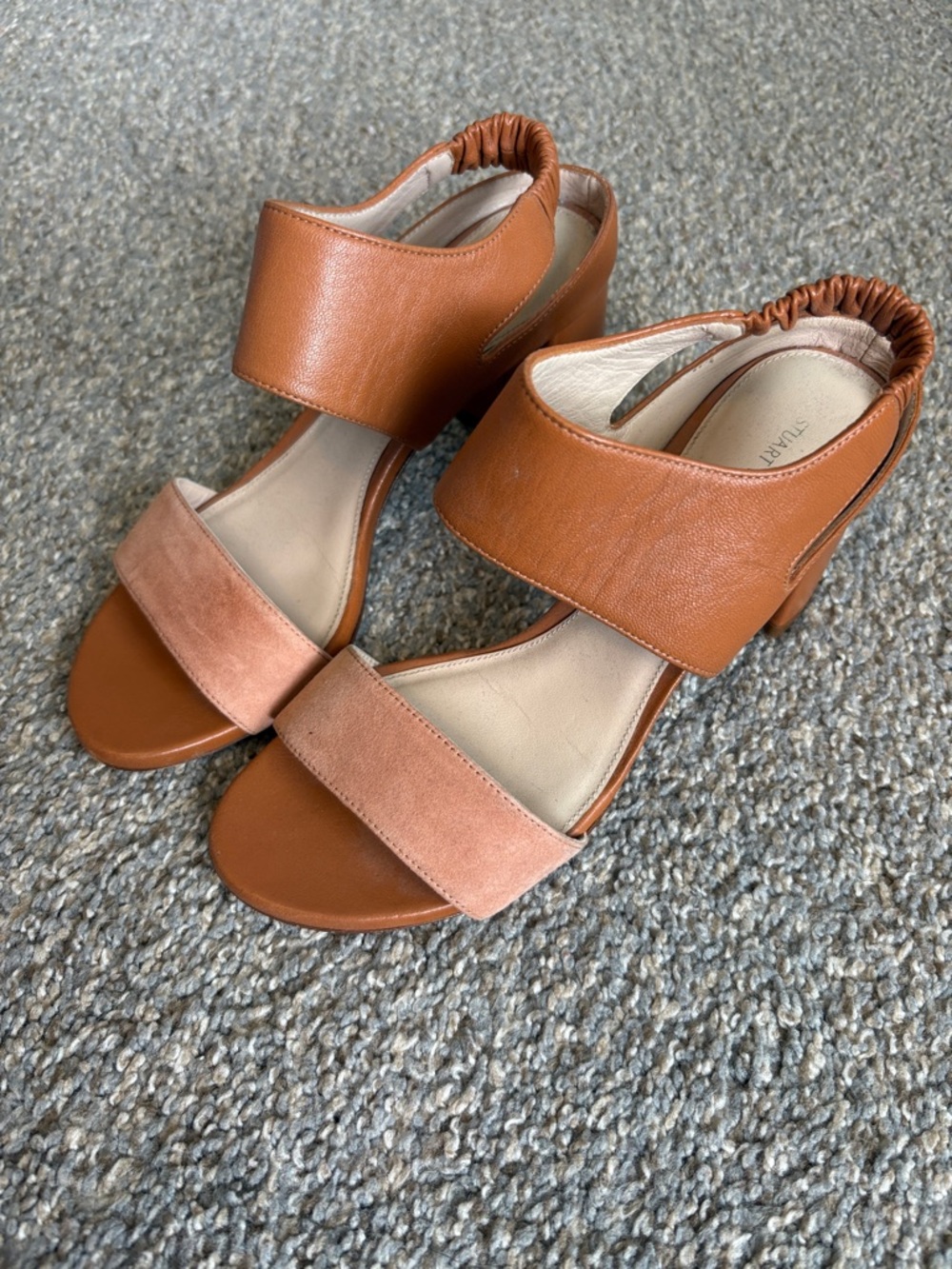 Stuart weitzman heeled sandals